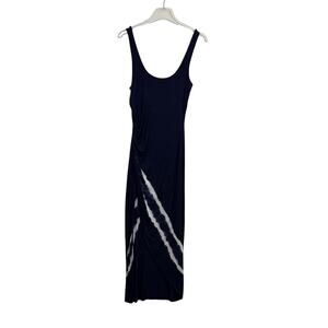 Venus Jersey Maxi Dress in Blue Size Small